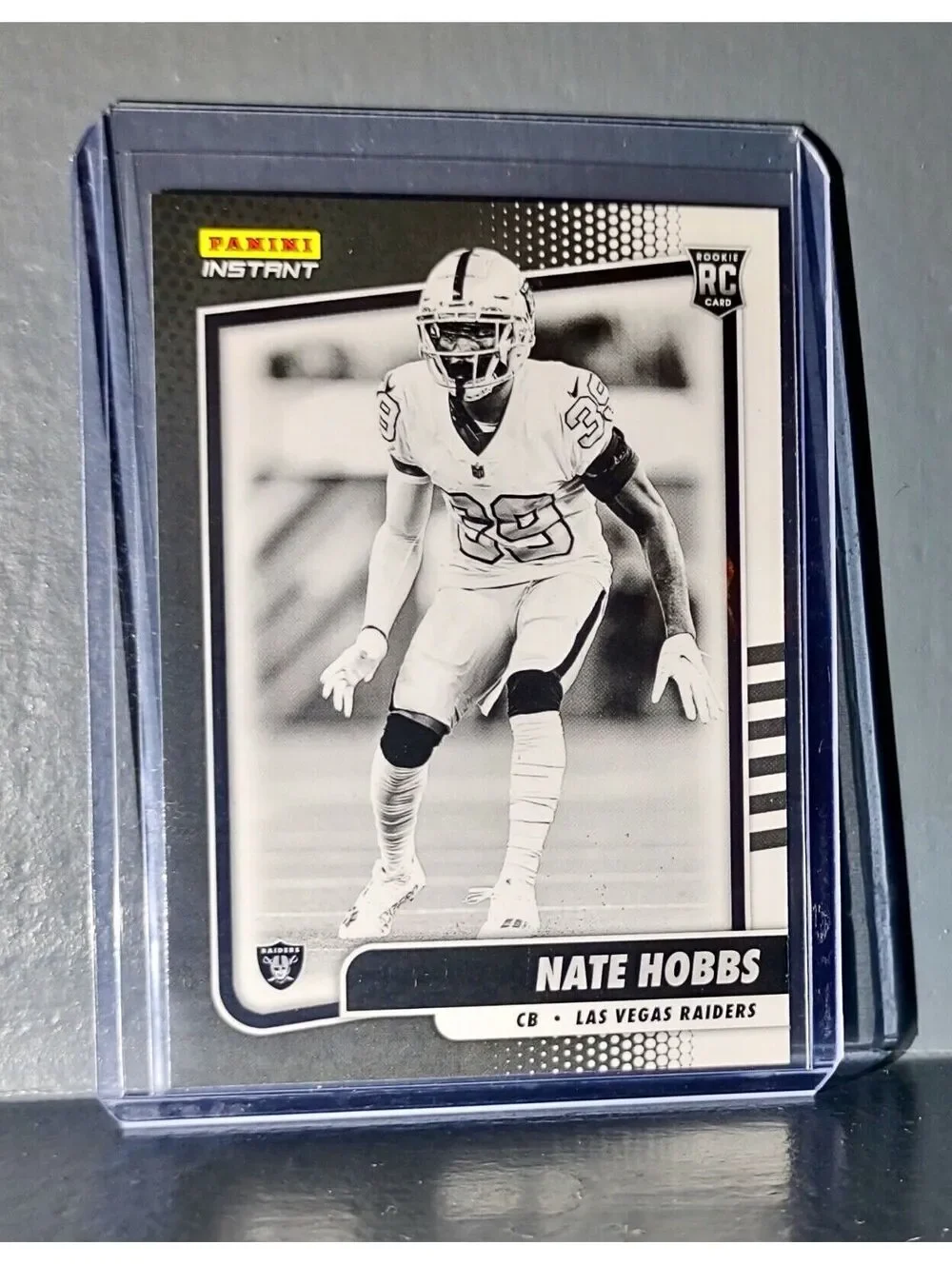 Nate Hobbs 2021 Panini NFL Black and White Rookies #44 Card 1/2728